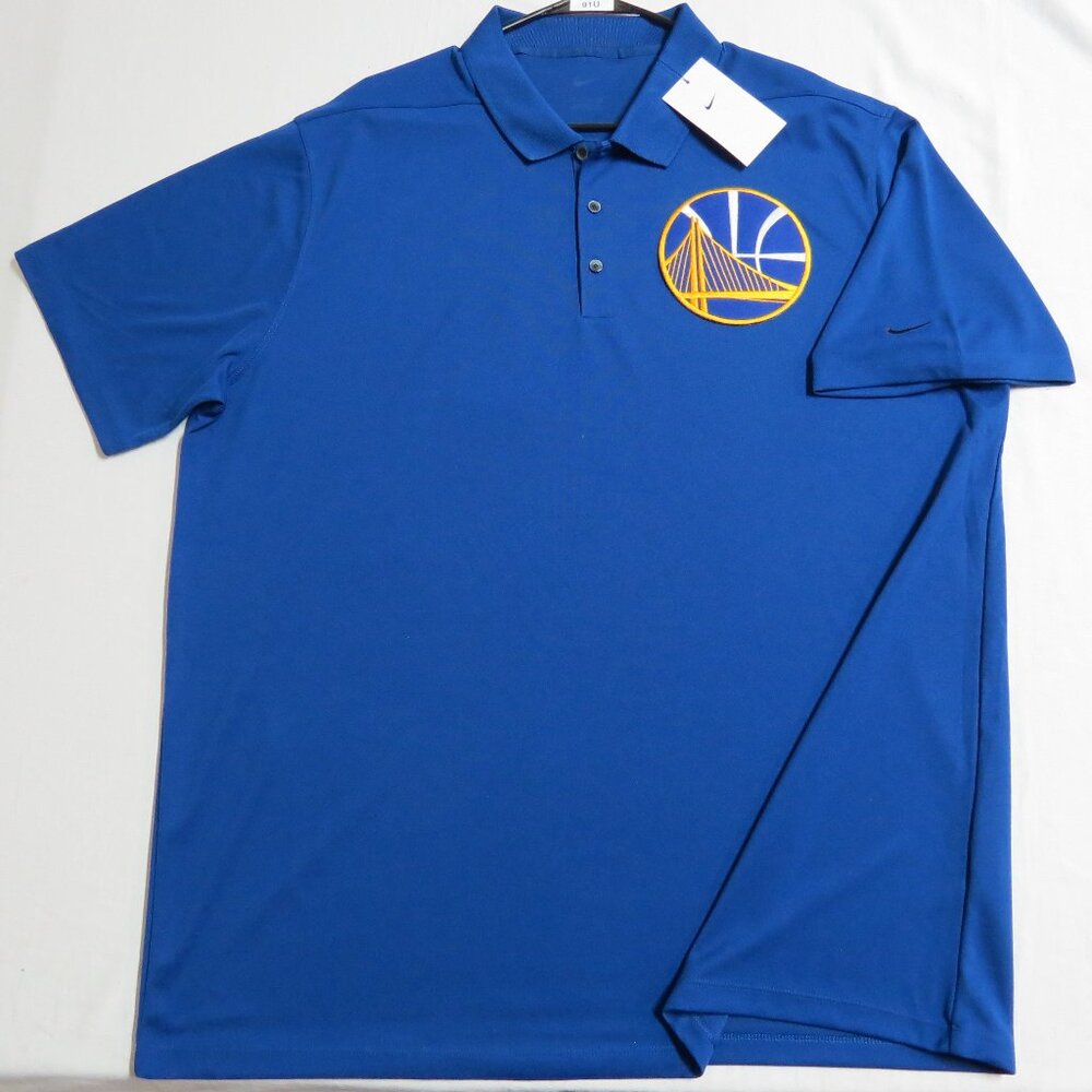 NEW XL-2XL WARRIORS Nike Dri-Fit Men’s db #91U Polo Shirt